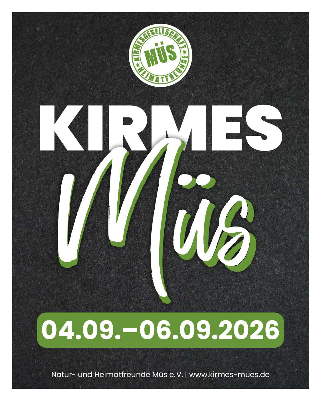 Kirmes Müs 2026 - Anfang September! Kirmes Müs 2026 - Anfang September!